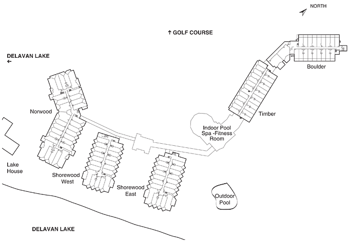 Luxury Lodge Site Plan
